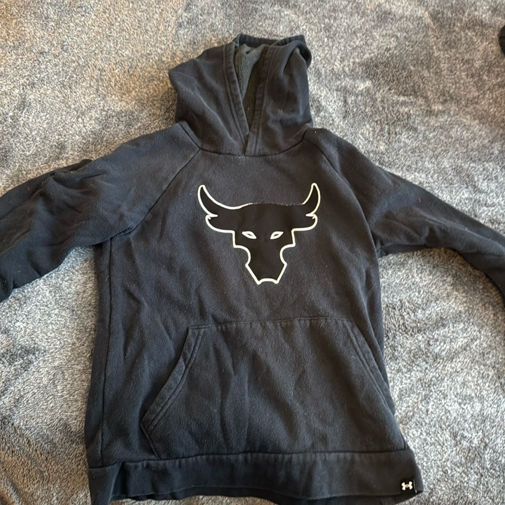 Under Armour the Rock! Bull hoodie
